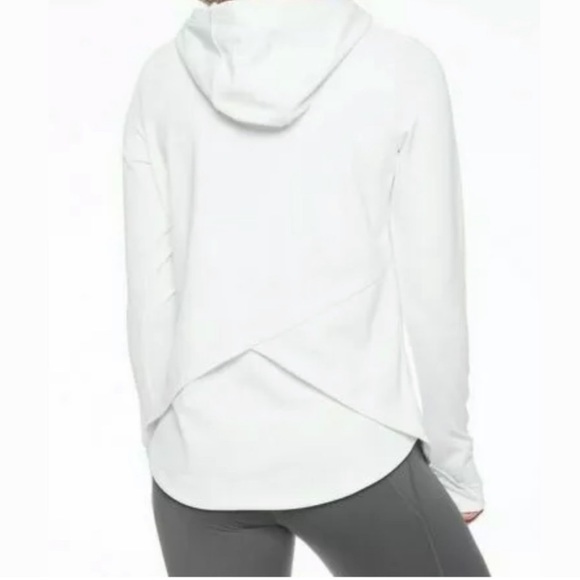 Athleta Bootcamp Hoodie in Off-White/Ivory Size Small - Picture 11 of 11